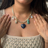 Personalised Meher Stone Tennis Necklace