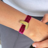 Signature Spark Initial Stretch Bracelet