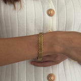 Gold Mesh Bracelet