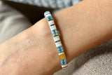 Ice Blue Tila Bracelet