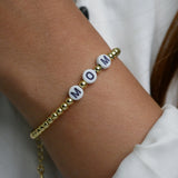Mom & Mama Gold Pop Bracelet