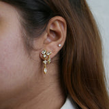 Aurelia Multi-Cut Drop Earrings
