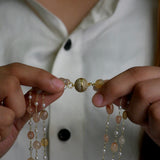 Golden Mocha Magnetic Necklace