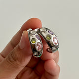 Silver Palette Earrings