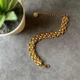 Gold Braided Bracelet