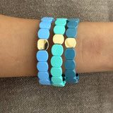 Set of 3 - Blue Wave Candy Stack