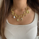 Personalised Charm Choker With Charms