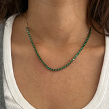Emerald Tennis Necklace