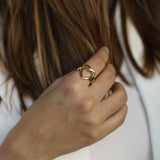 Hollow Heart Ring