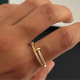 Studded Nail Ring