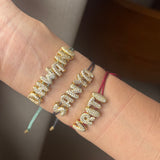 Cord Name Bracelet (Bestseller)