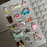 DIY Patches Bag Tag - Includes 4 Patches