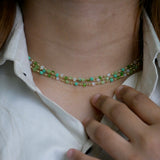 Sunshine Jade Green Magnetic Necklace
