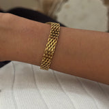 Gold Mesh Bracelet