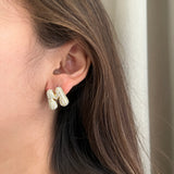 Bubble Initial Earrings