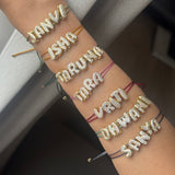 Cord Name Bracelet (Bestseller)