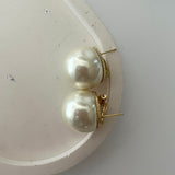 Oversized Pearl Earrings