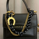 Midnight Gold Bag Charm