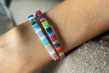 Set of 2 - Full Bloom Tila Bracelets