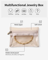 Soft Mellow Leather Jewellery Organiser