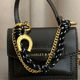 Midnight Gold Bag Charm