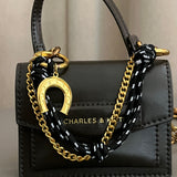 Midnight Gold Bag Charm