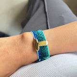 Signature Spark Initial Stretch Bracelet