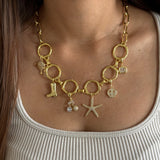 Personalised Charm Choker With Charms