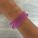 Guitar String Bracelet Stack - Set of 10