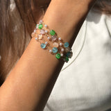Pastel Confetti Magnetic Stones Bracelet