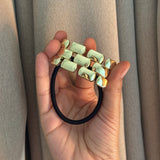 Gold Glossy Luna Chain Hair Cuff