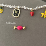 Island Charm Choker - 7 charms