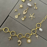 Personalised Charm Choker With Charms