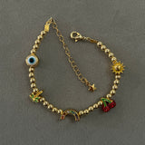 Gold Pop Charm Bracelet