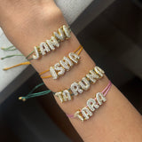 Cord Name Bracelet (Bestseller)