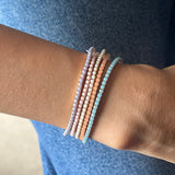 Set of 5 - Pastel Whispers Confetti Bracelets