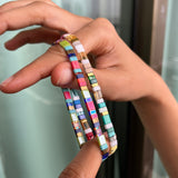 Set of 2 - Full Bloom Tila Bracelets