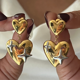 Heart & Stars Earrings