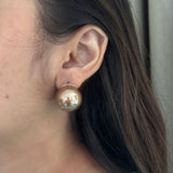 Oversized Pearl Earrings