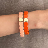 Set of 2 - Coral Candy Stack