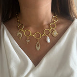 Personalised Charm Choker With Charms