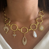 Personalised Charm Choker With Charms