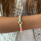 Colorful Bracelet with Initial (Newly Launched)