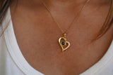 Je t'aime Heart Necklace