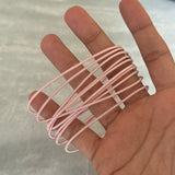 Guitar String Bracelet Stack - Set of 10