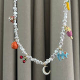 Island Charm Choker - 7 charms