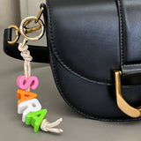 Rainbow Name Bag Charm