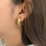 Gold Palette Earrings