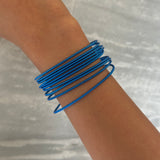 Guitar String Bracelet Stack - Set of 10