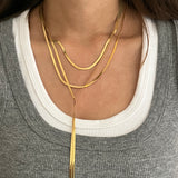 Gold Drape Necklace